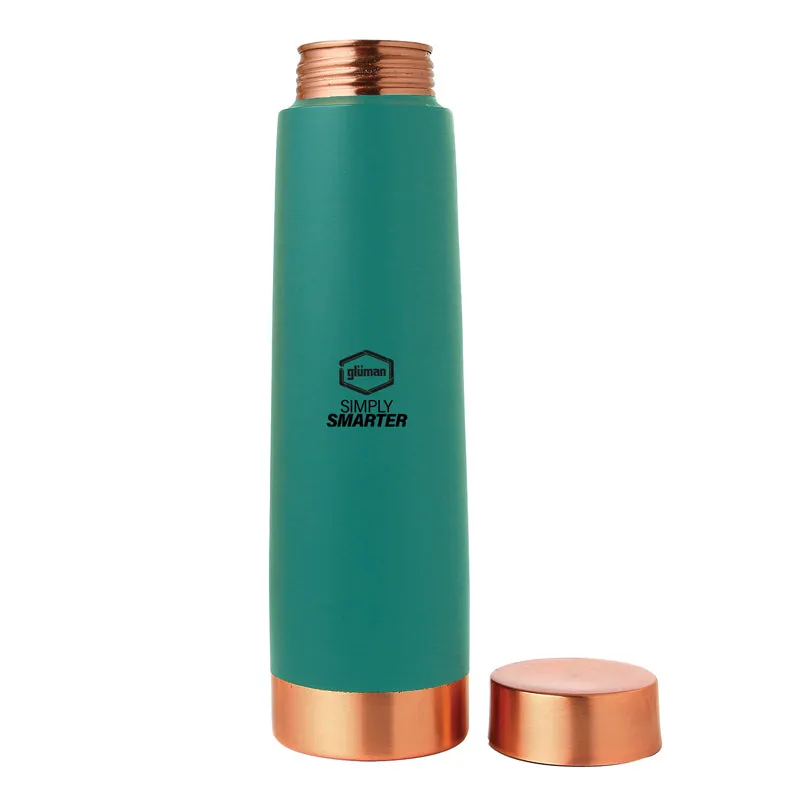 Lexo Copper Water Bottle - Teal
