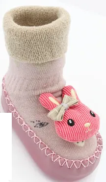 Little Pink Bunny- Socks with a Soul