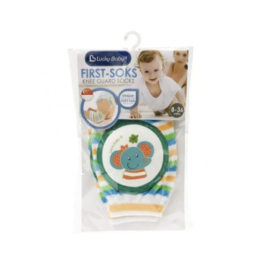 Lucky Baby First-Soks Knee Guard Socks (8-36m)