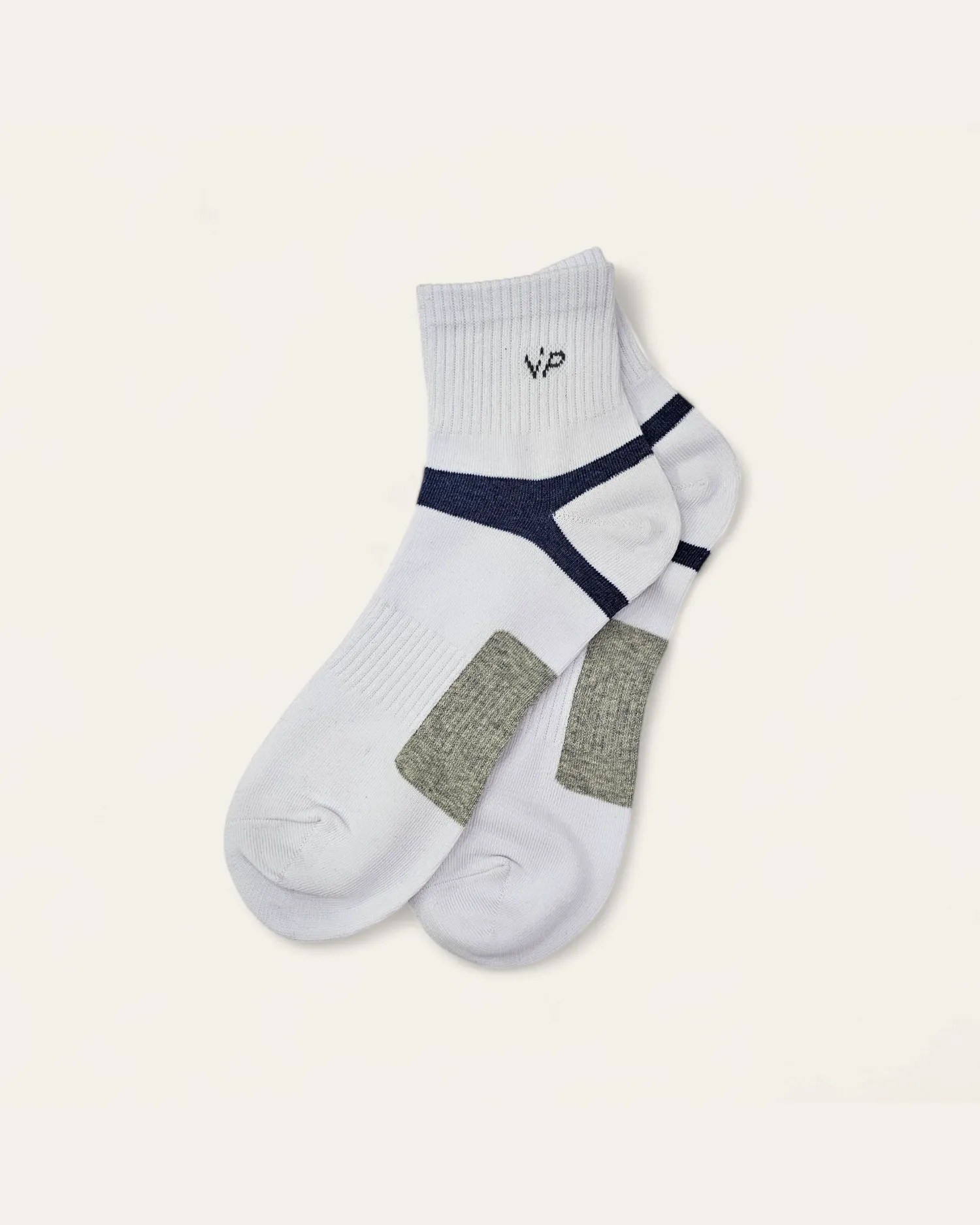 Mens Colorblock Cotton Ankle Socks Set