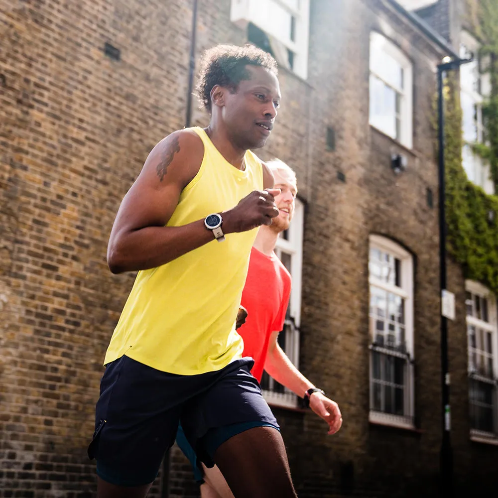 Mens Stellar Tech Singlet (Citron)