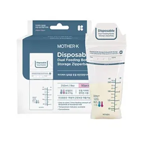 Mother-K Disposable Dual Feeding Bottle Storage Zipperbag