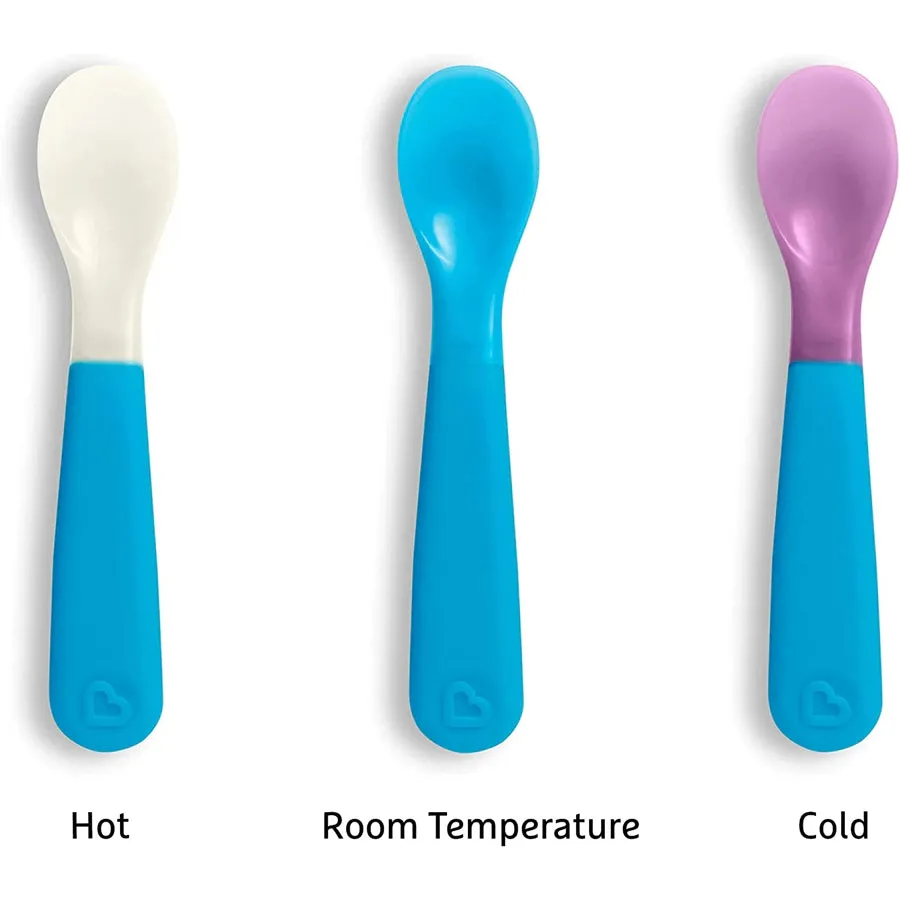 Munchkin ColorReveal Color Changing Toddler Forks & Spoons (Pack of 6)