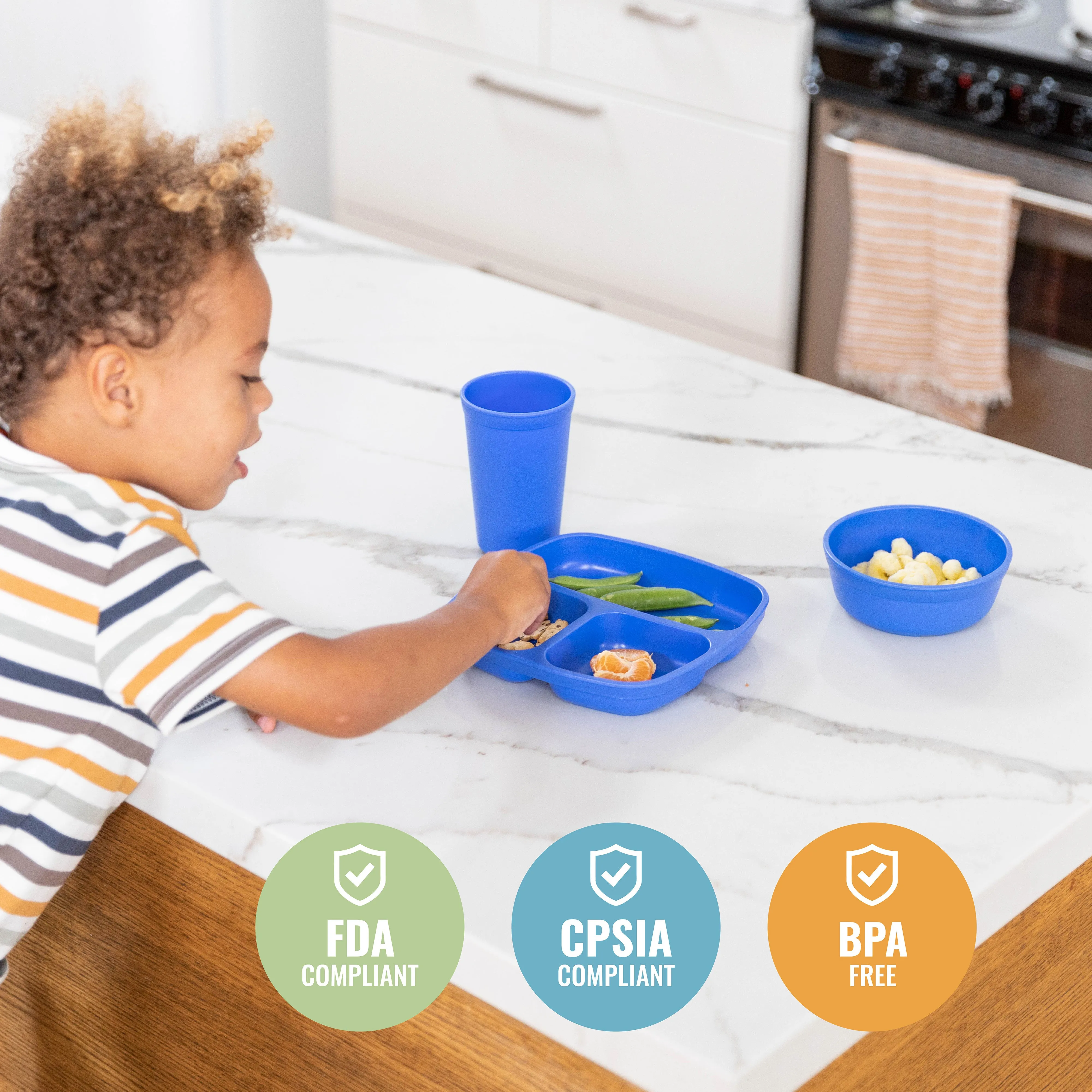 My First Meal Pal Toddler Tableware and Utensils Set, BPA-Free and Dishwasher Safe, 15-Piece