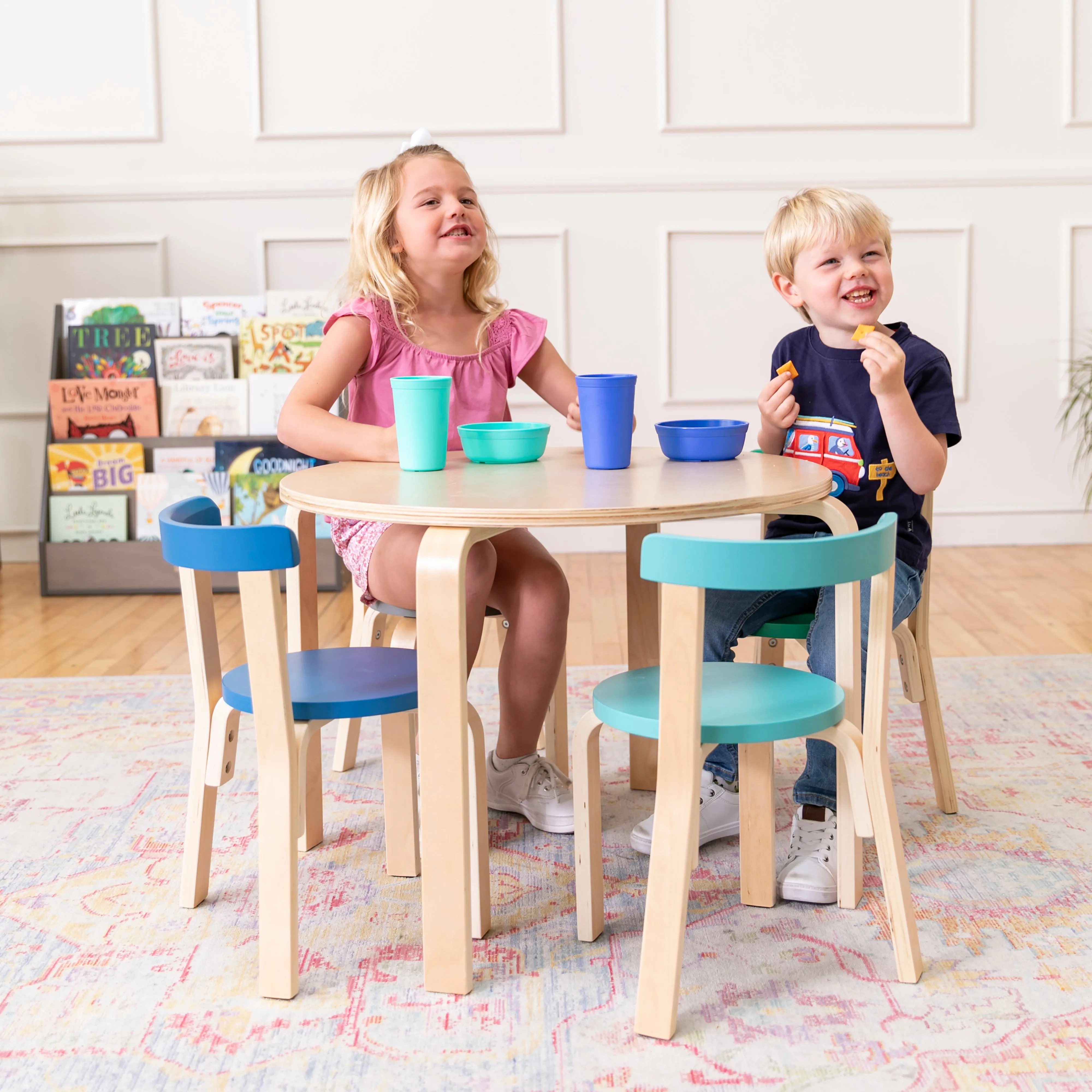 My First Meal Pal Toddler Tableware and Utensils Set, BPA-Free and Dishwasher Safe, 15-Piece