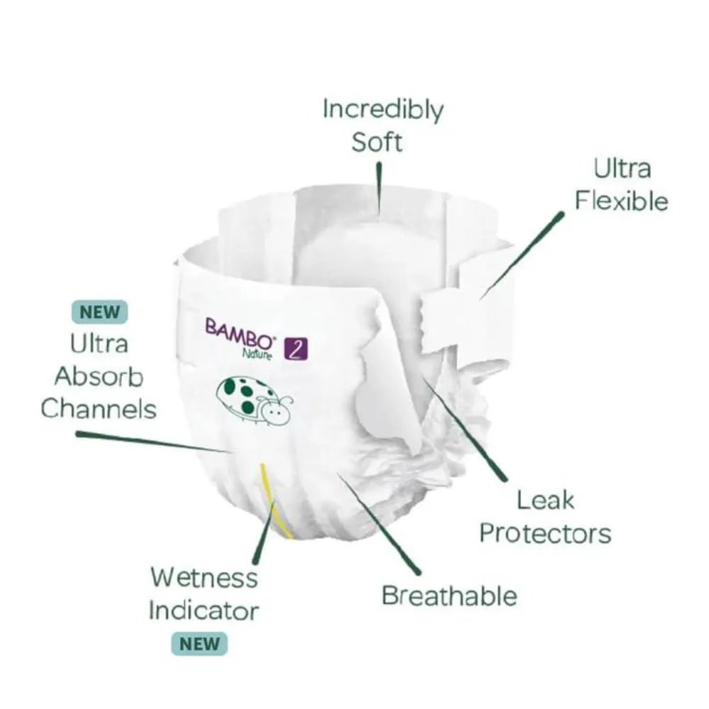 Nature Diaper - Size 2 Small (Pack Of 30)