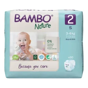 Nature Diaper - Size 2 Small (Pack Of 30)