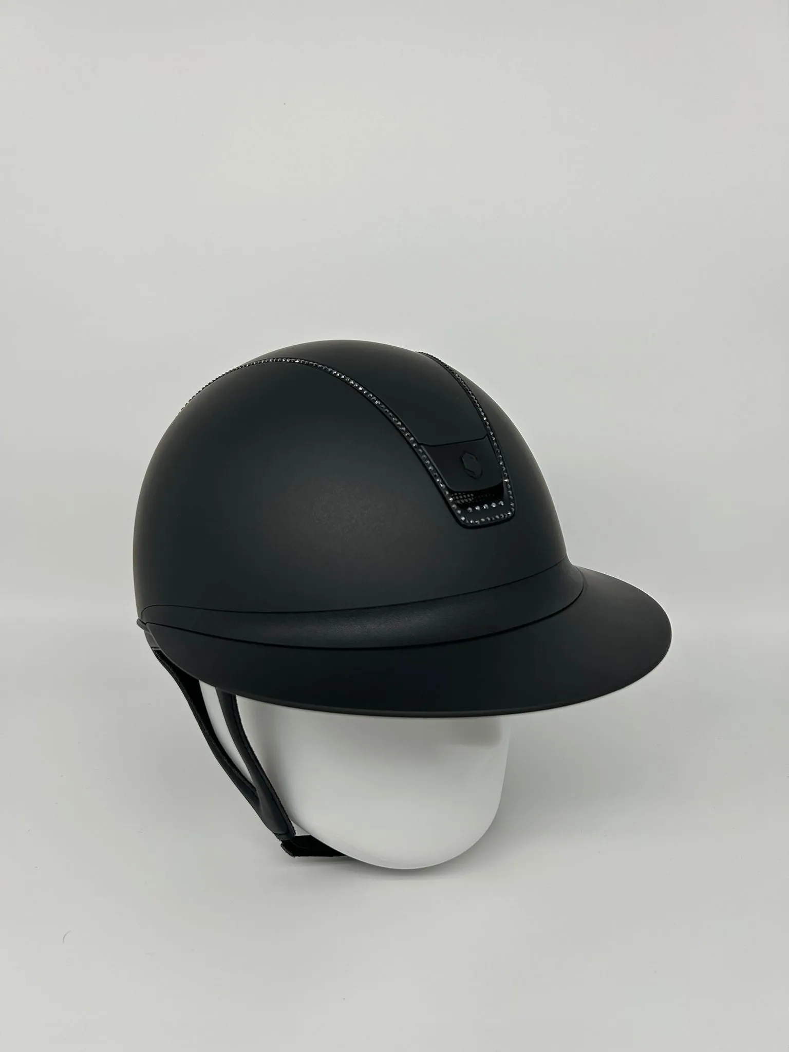 NEW 2.0 Miss Shield Custom Shadow Black,Top Matt Black,FB matt black,Trim matt blk  300 swaro jet hematite,blazon crystal fabric Black Medium