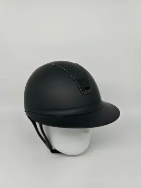 NEW 2.0 Miss Shield Custom Shadow Black,Top Matt Black,FB matt black,Trim matt blk  300 swaro jet hematite,blazon crystal fabric Black Medium