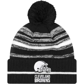 New Era Cleveland Browns NFL Sideline 2021 Bobble Hat - Black