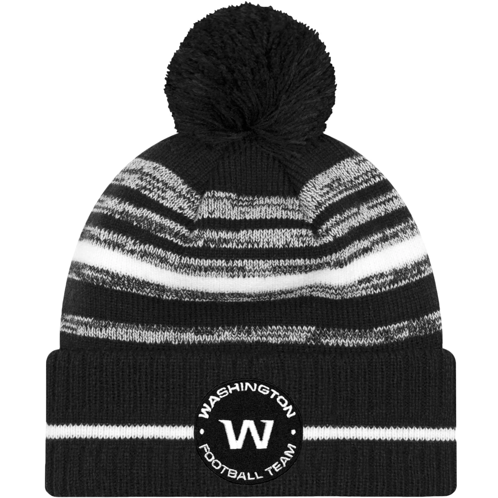 New Era Washington Football Team NFL Sideline 2021 Bobble Hat - Black