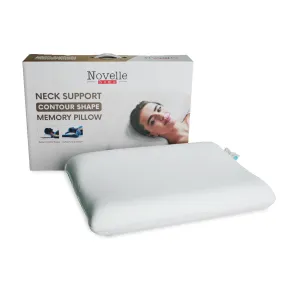 Novelle Neck Support Contour Shape Memory Pillow