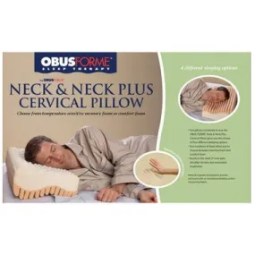 ObusForme: Neck & Neck Plus Cervical Pillow