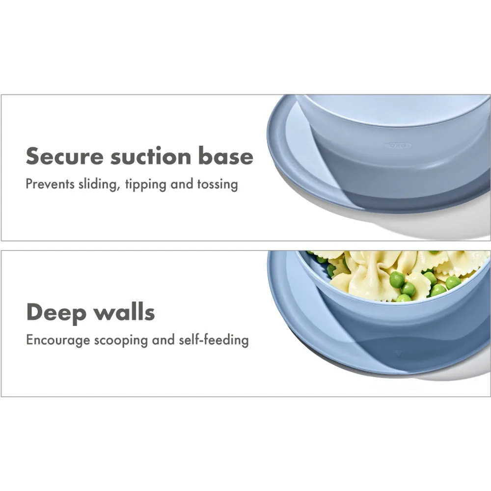 OXO Tot Stick & Stay Suction Bowl - Dusk