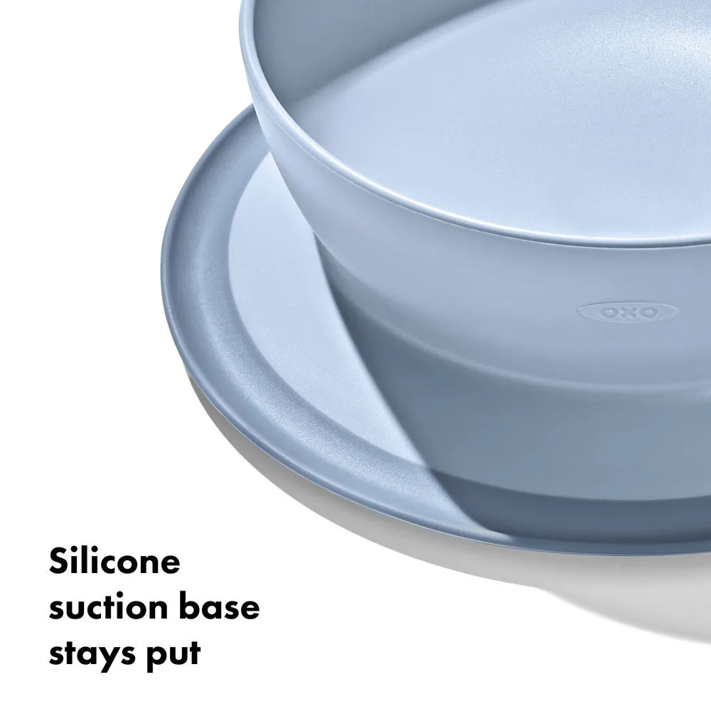 OXO Tot Stick & Stay Suction Bowl - Dusk