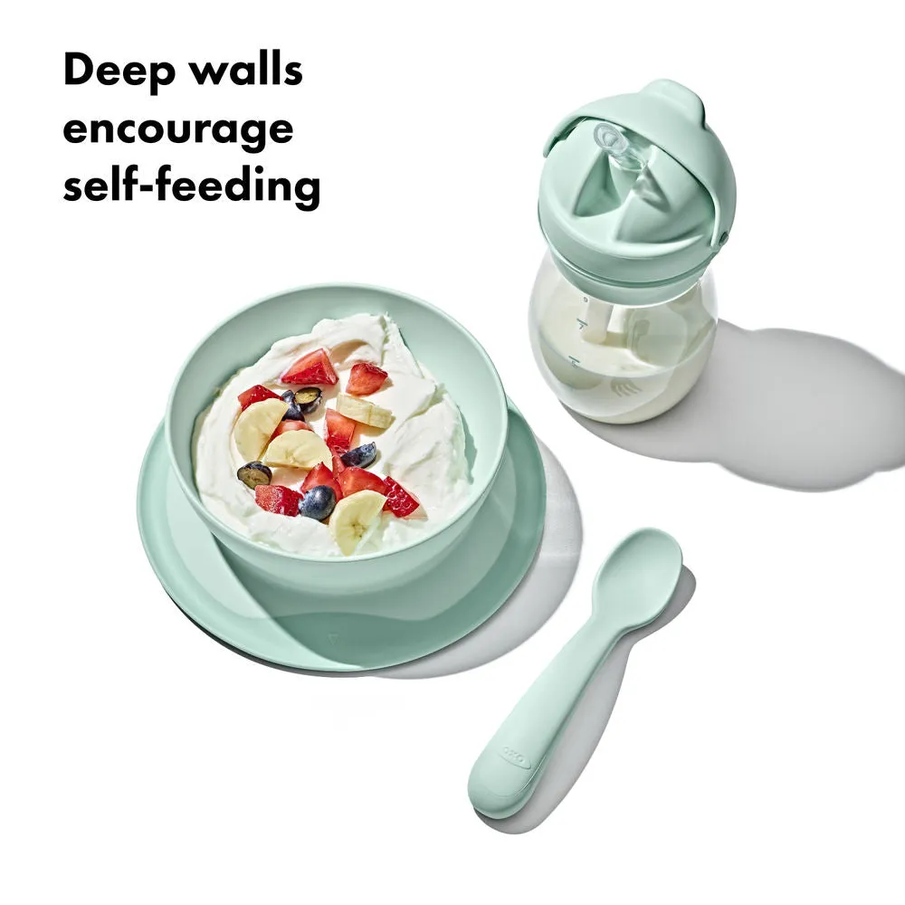 OXO Tot Stick & Stay Suction Bowl - Opal