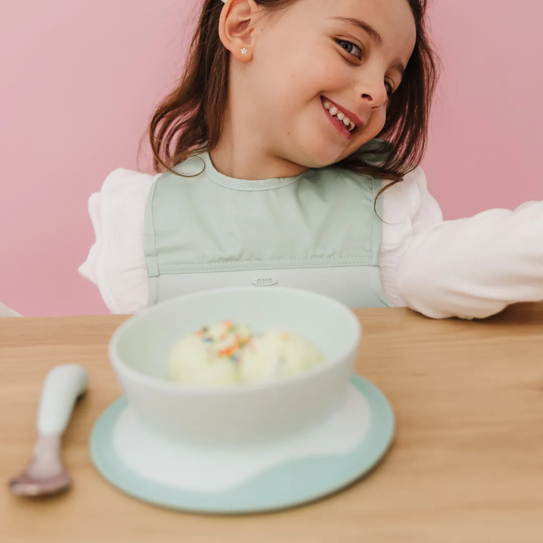 OXO Tot Stick & Stay Suction Bowl - Opal