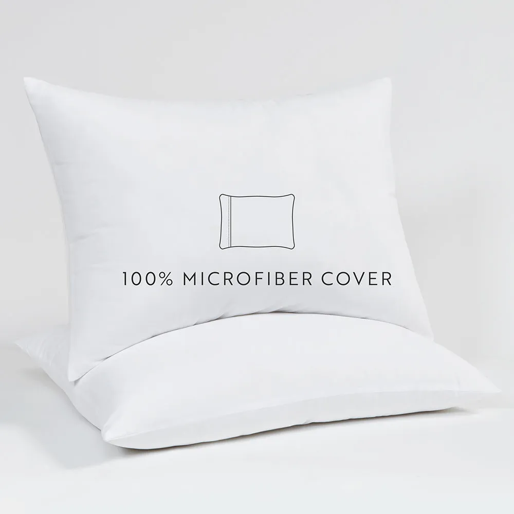 Plush Microfiber Pillow 2-Pack (Sale)