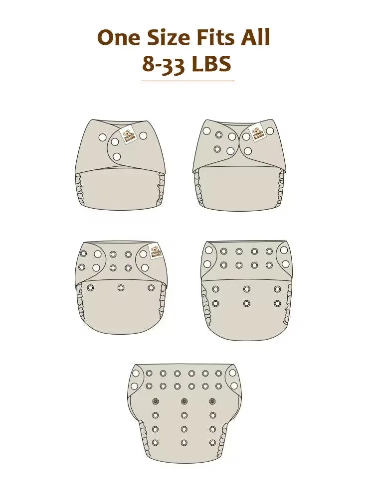 Pocket Diaper 2.0 - K1PAD4040U - AWJ Lining
