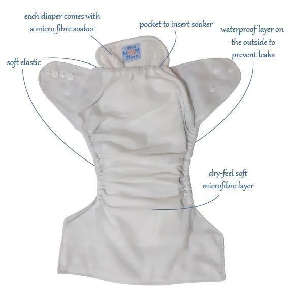 Ready To Shine Print- Reusable Diaper