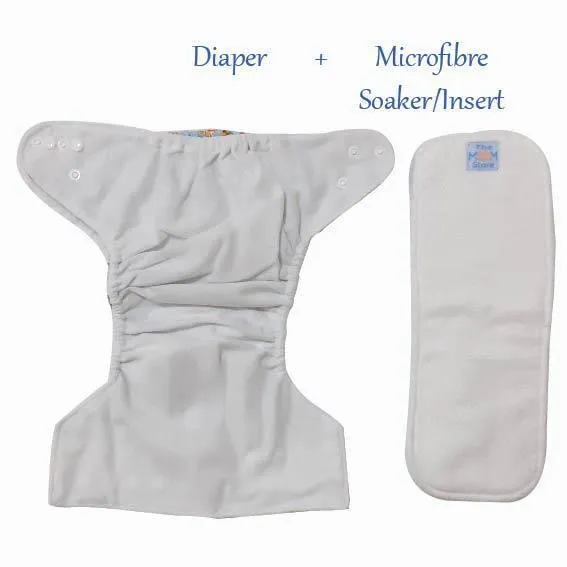 Ready To Shine Print- Reusable Diaper