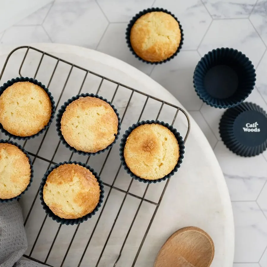 Reusable Regular Muffin Liners (12pk) - Dark Mood
