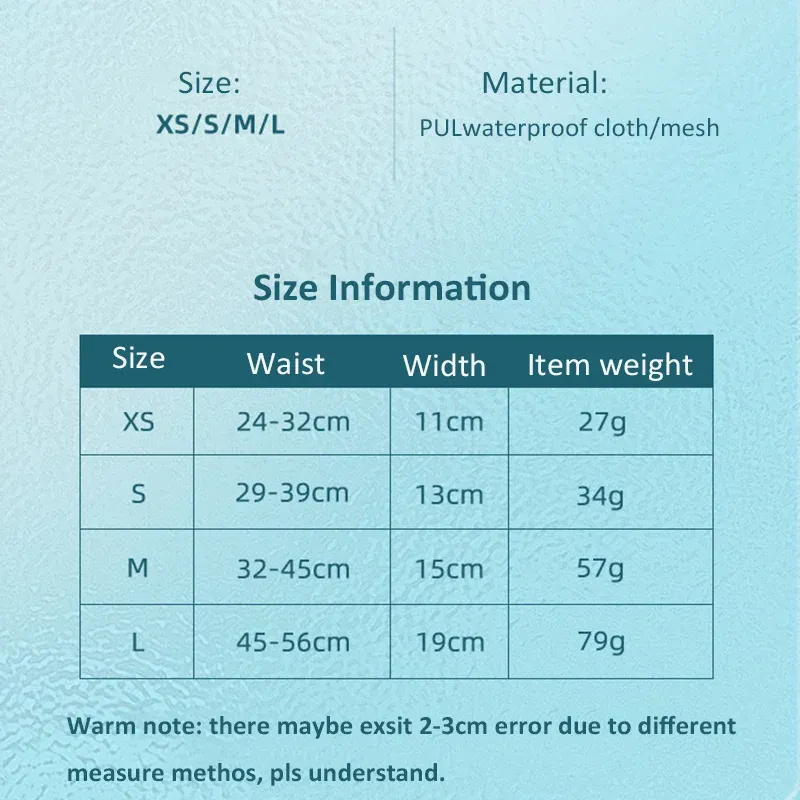 Reusable Waterproof Male Dog Diapers