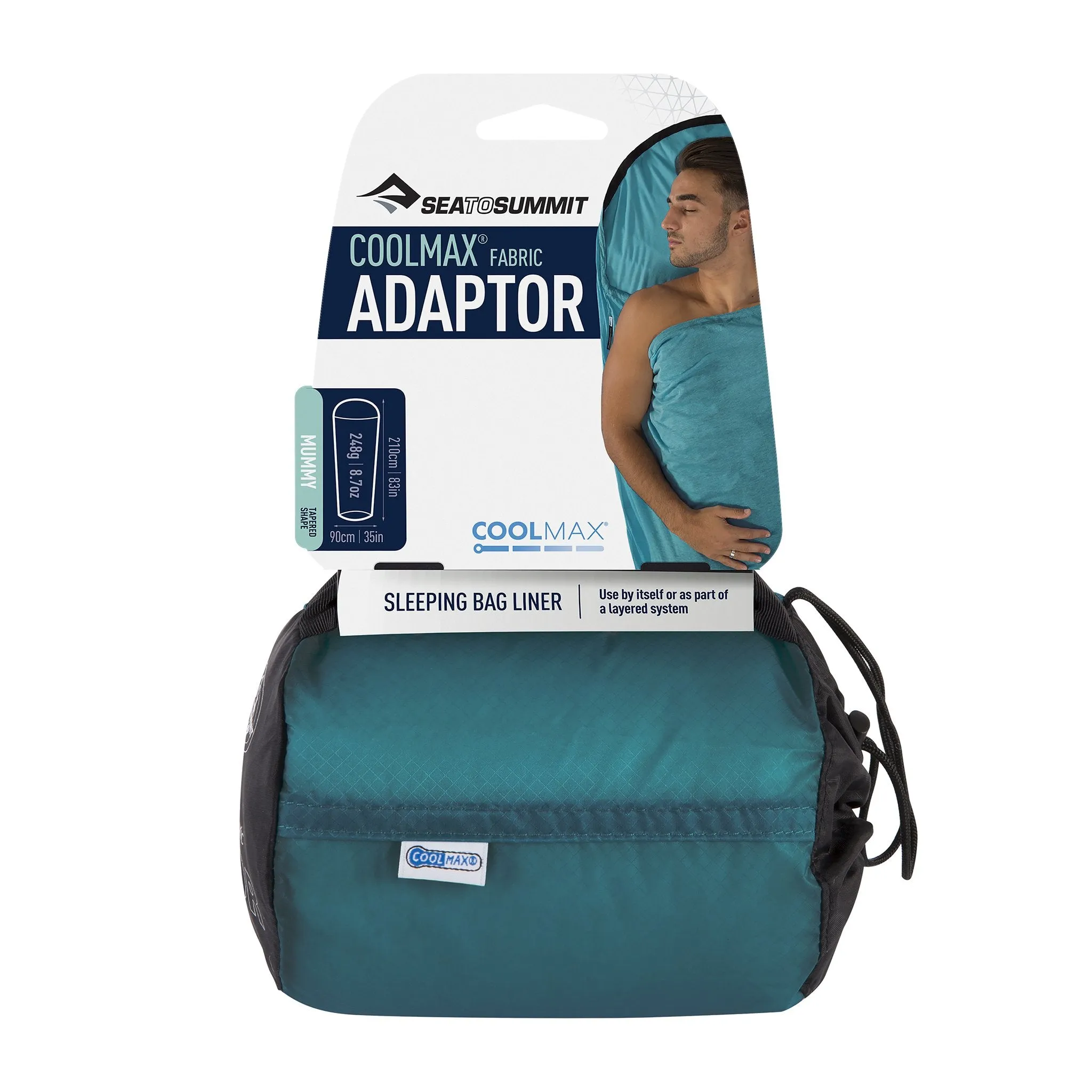 Sea to Summit Adaptor Coolmax Mummy Sleeping Bag Liner