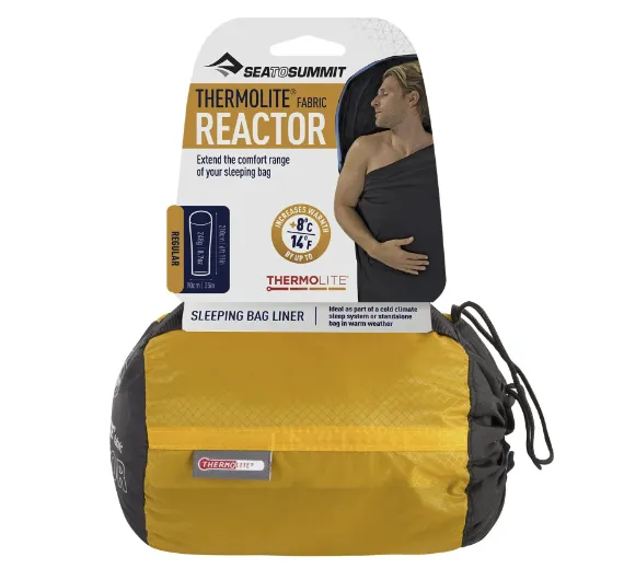 Sea To Summit Thermolite® Reactor and Reactor Compact Plus Liners (Adds up to 20ºF)