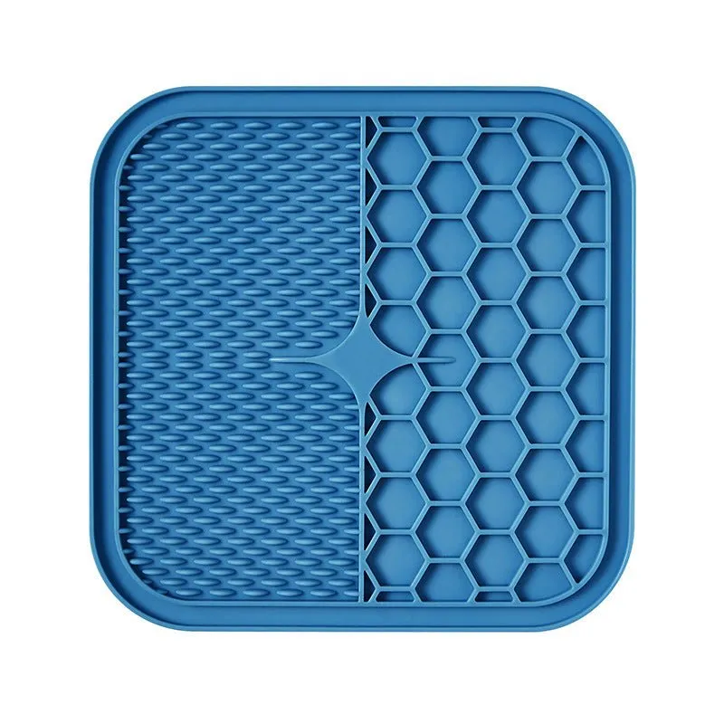 Silicone Pet Cat & Dog Licking Pad Slow Feeding Bowl