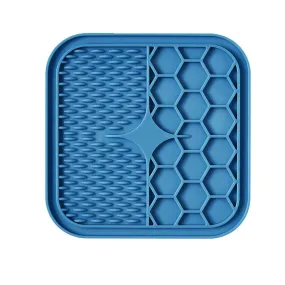Silicone Pet Cat & Dog Licking Pad Slow Feeding Bowl