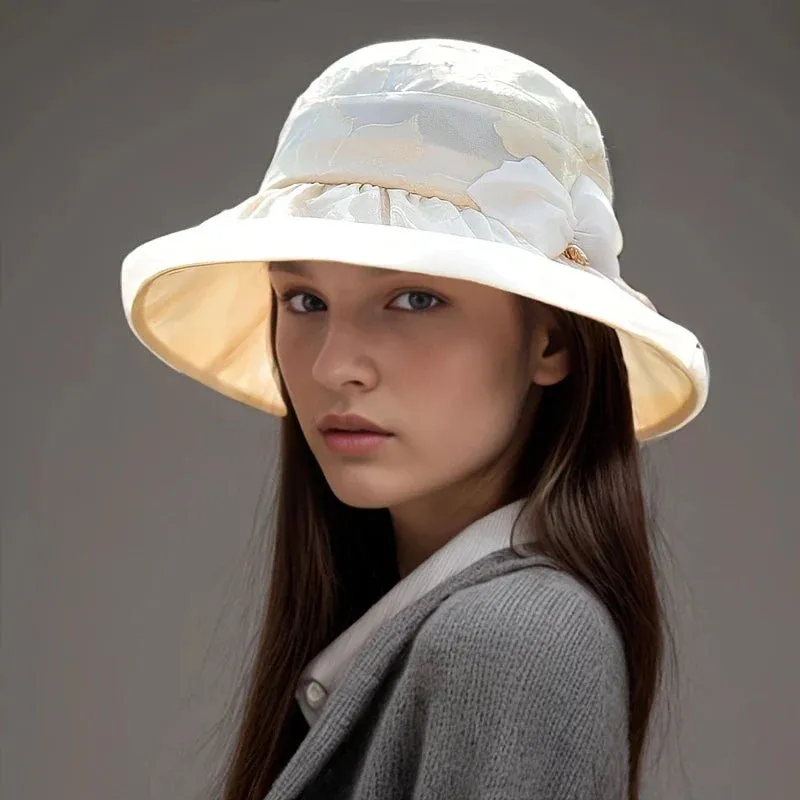 Silk Sunscreen Summer UV Protection Sun Hat