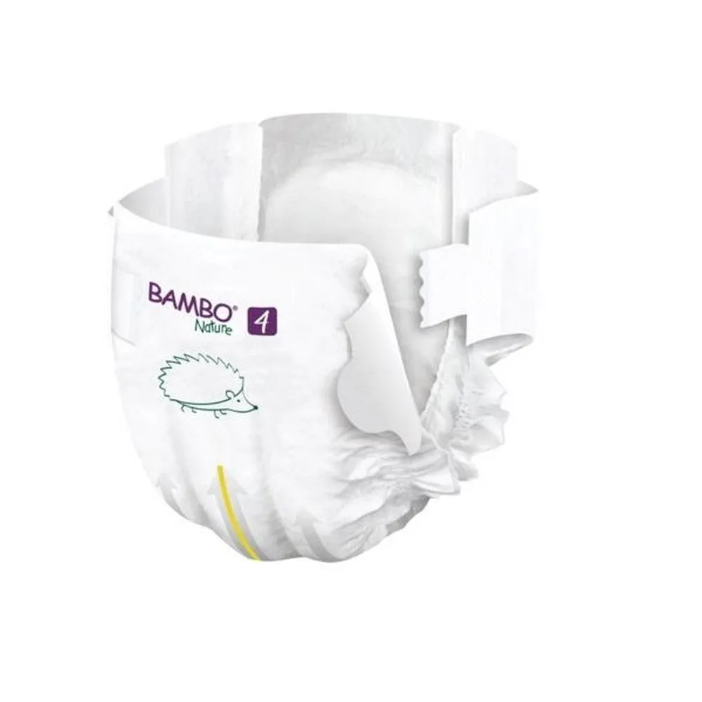 Size 4 Bambo Nature Diaper - 24 Pieces (7-14 kg)