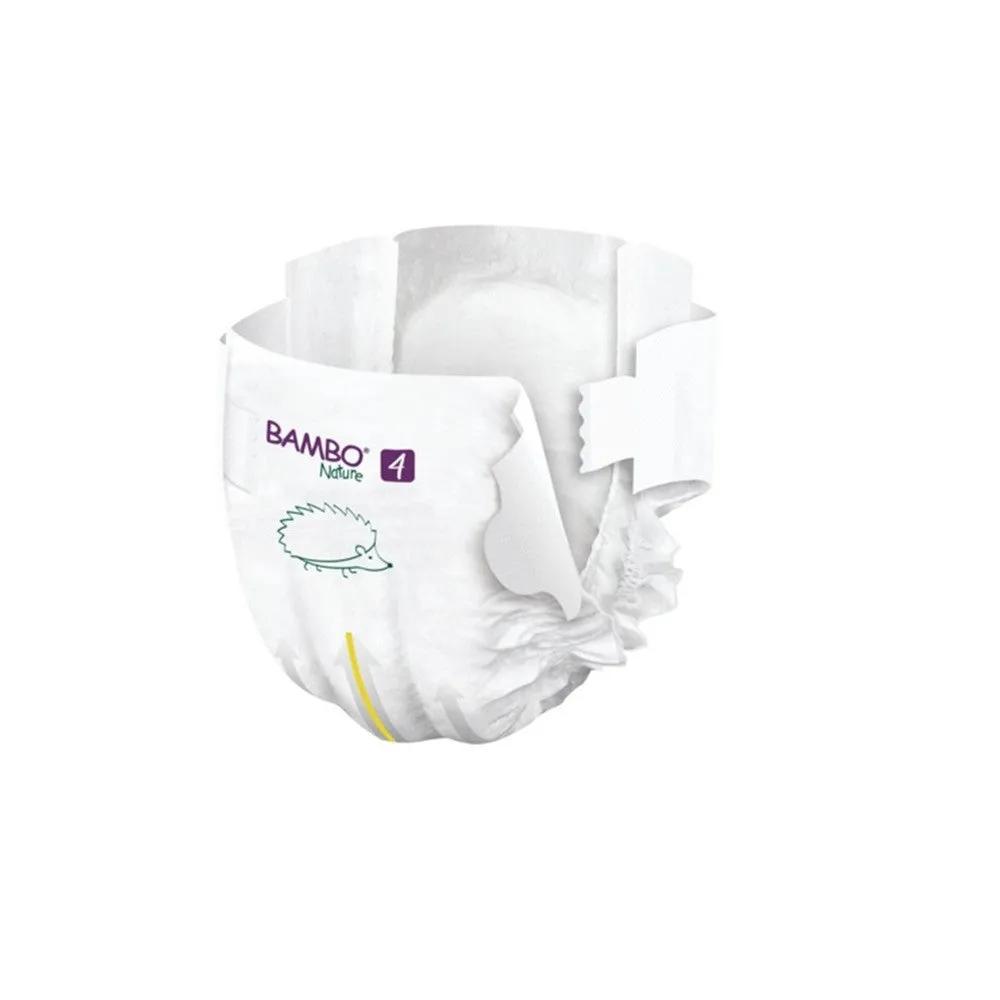 Size 4 Bambo Nature Diaper - 24 Pieces (7-14 kg)