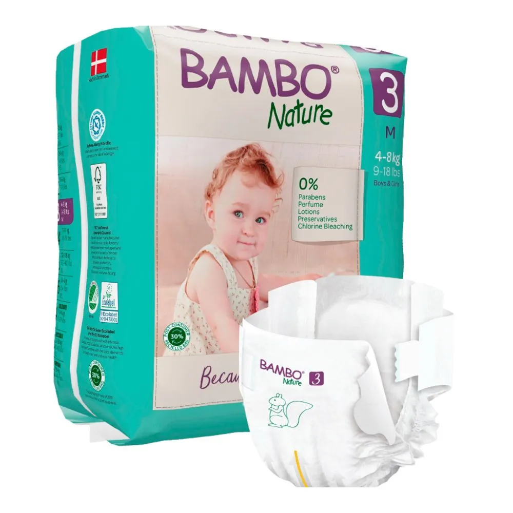 Skin Friendly Tape Diapers - Monthly Box - Size 3