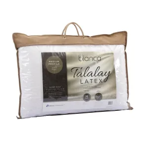 Sleep Easy Medium Profile Soft Feel Talalay Latex Pillow