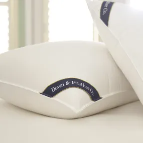 Snuggle Soft 600 Fill Power Goose Down Pillows - Queen (20" x 30")