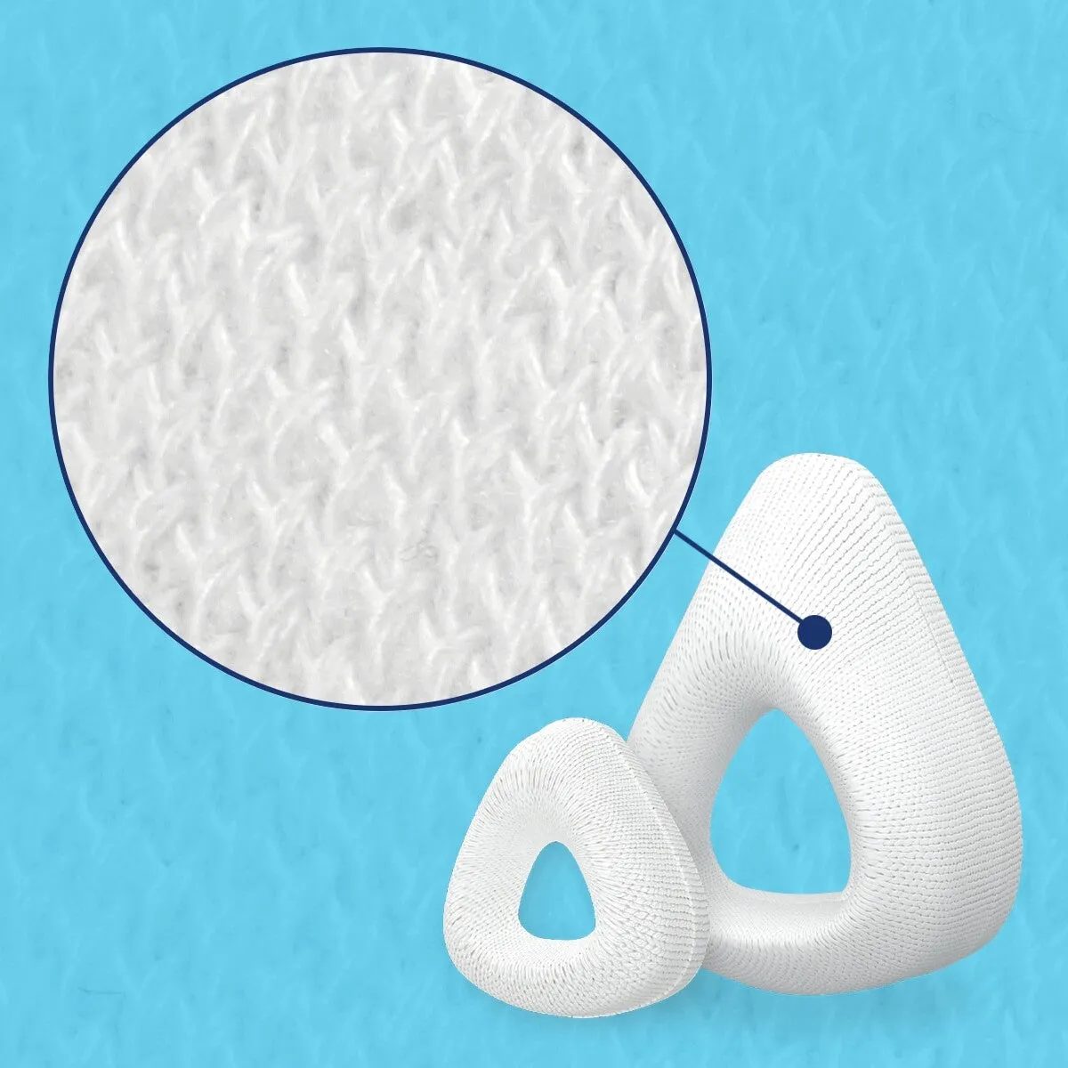 Snugz CPAP/BiPAP Mask Liners for Nasal Masks (2 Pack)