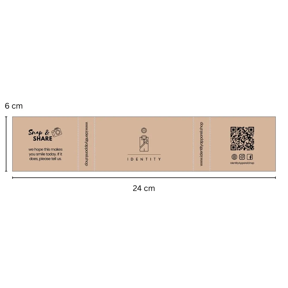 Sock Kraft Wrap Set with Secure Lock (Pack of 4)