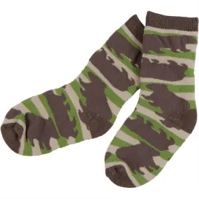 Stripey Bear Infant Socks