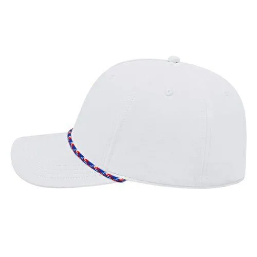 Team USA Shield Snapback Hat - White