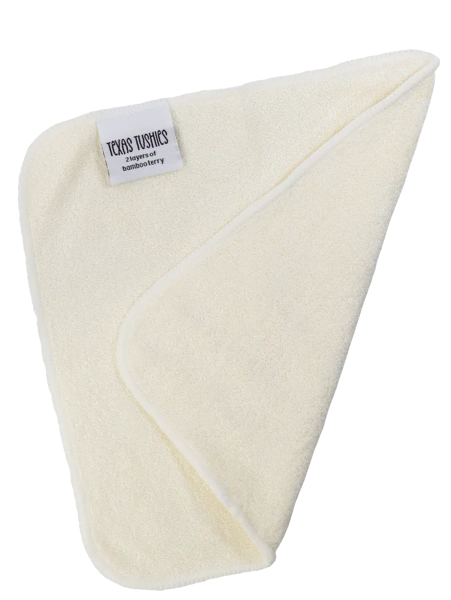 Texas Tushies Bamboo Terry Cloth Wipes