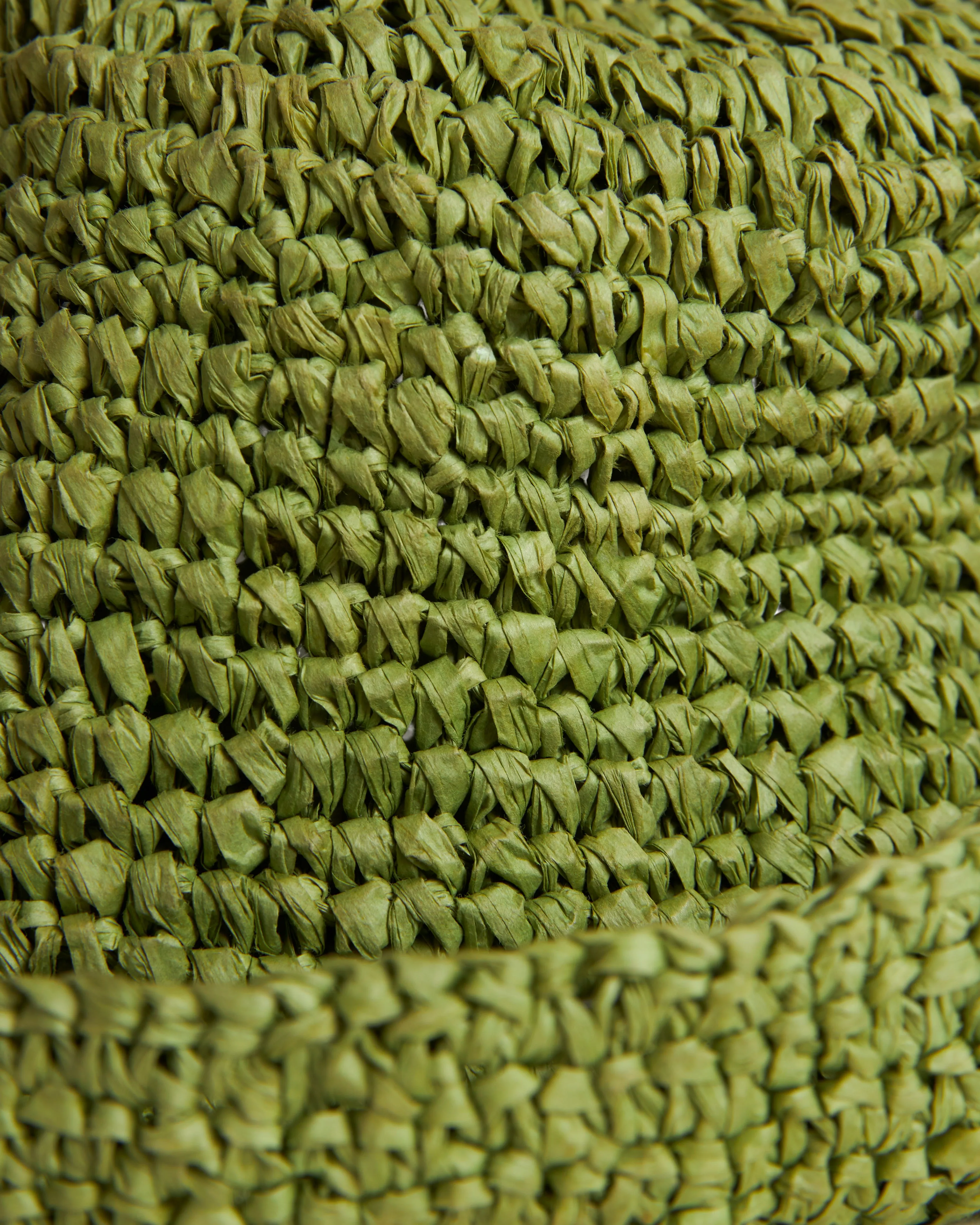 The Amabile Raffia Hat - Verde
