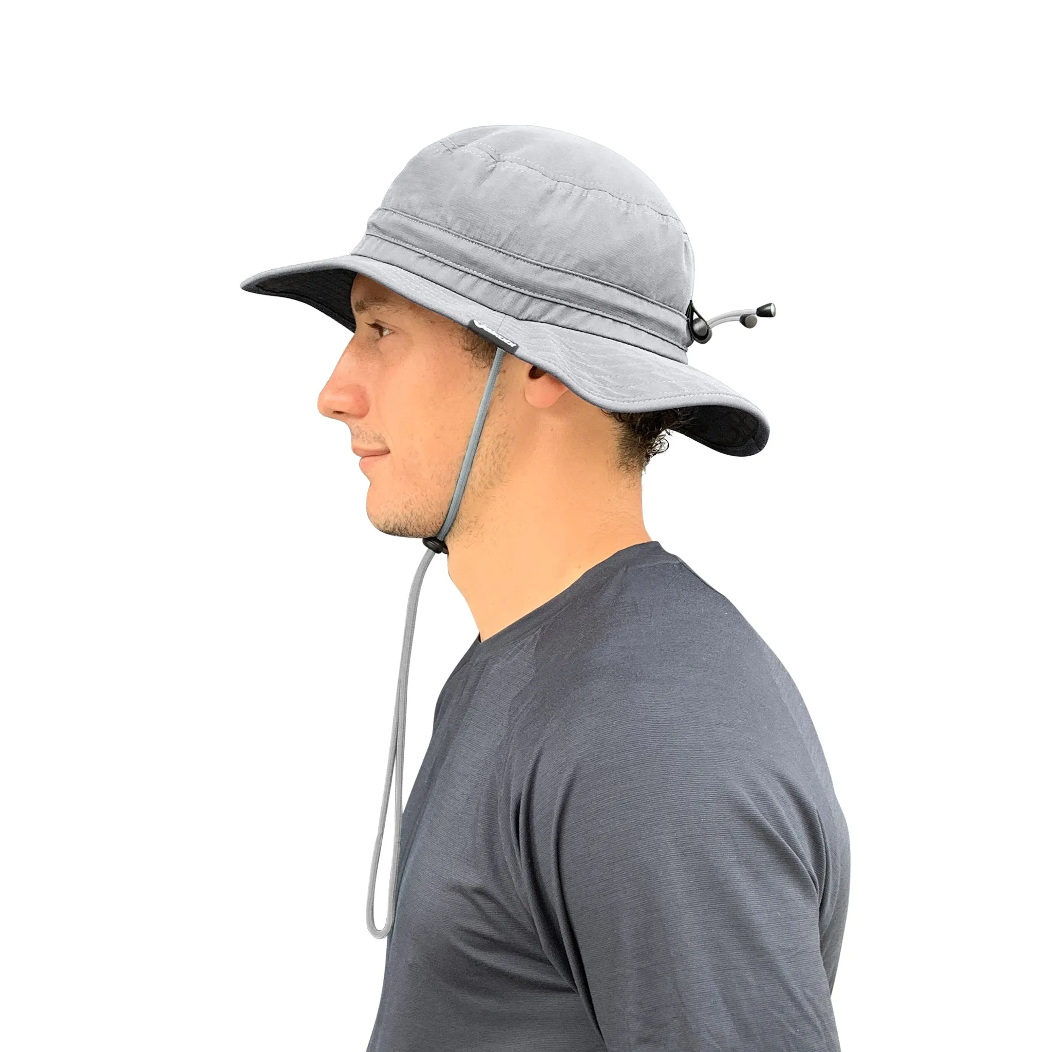UV Ocean Surf Hat - Grey