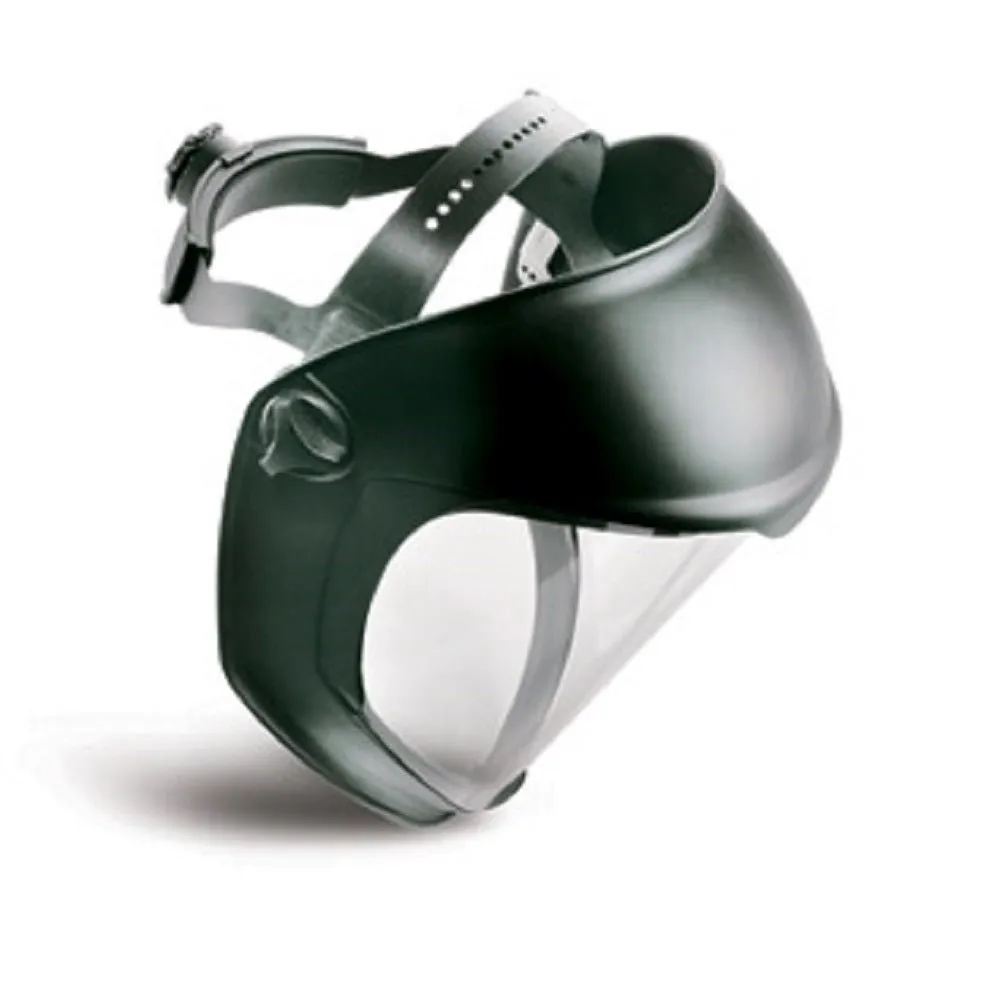 Uvex Bionic Polycarbonate Face Shield with Adjustable Ratchet Suspension