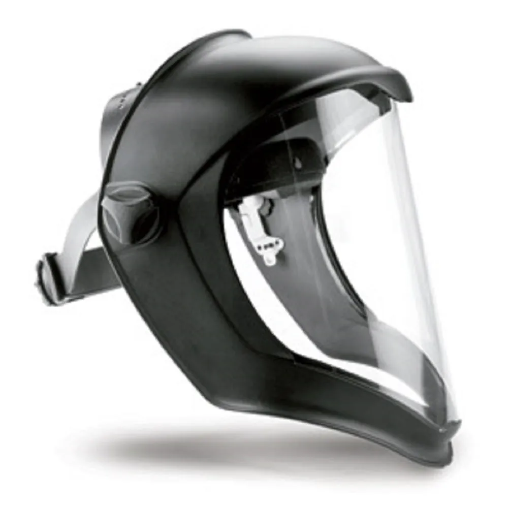 Uvex Bionic Polycarbonate Face Shield with Adjustable Ratchet Suspension
