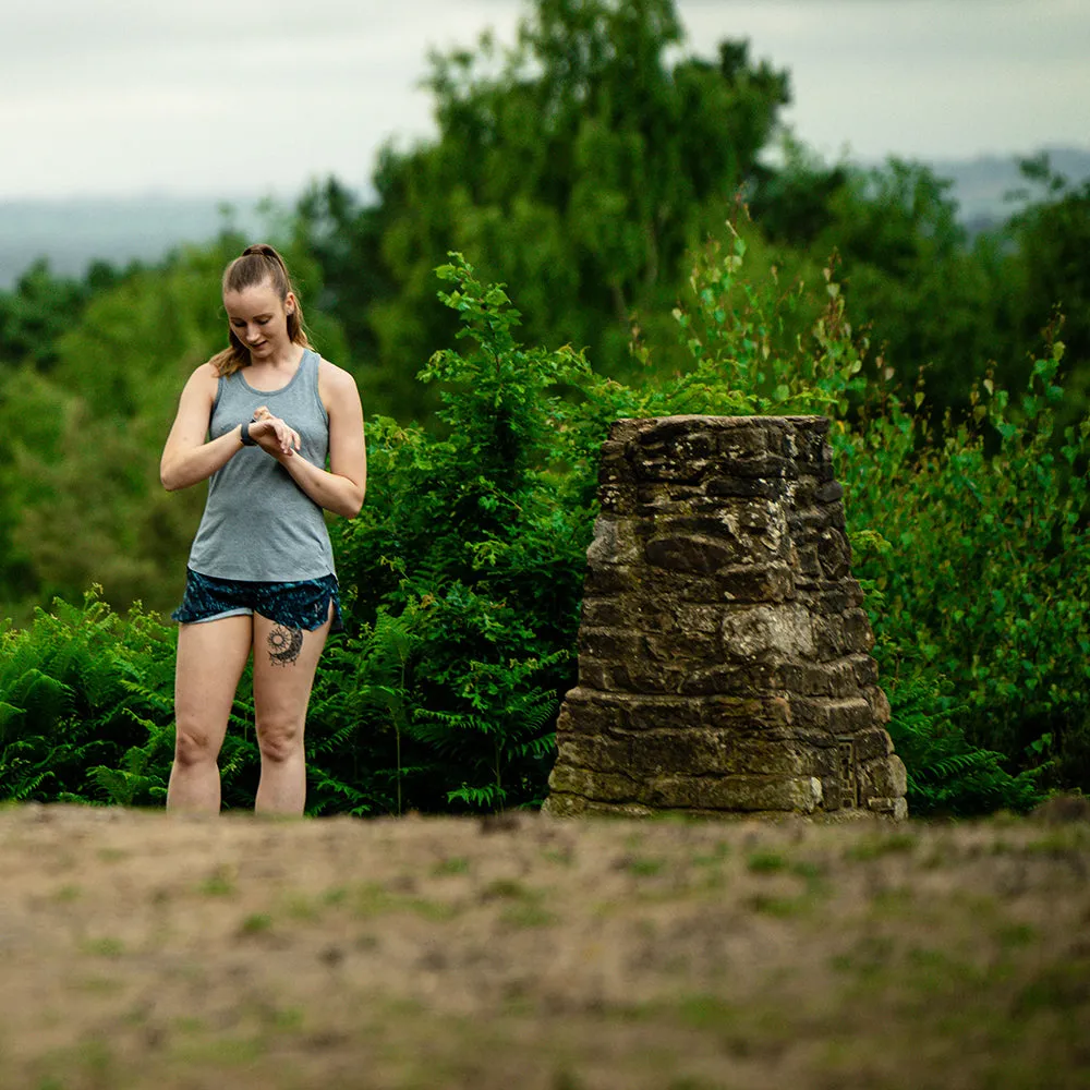 Womens Stellar Tech Singlet (Dusk Blue)
