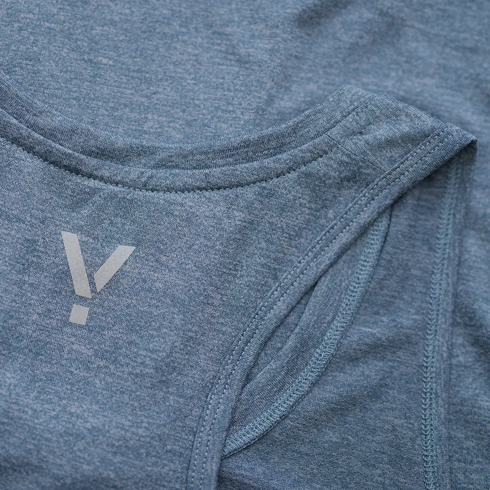 Womens Stellar Tech Singlet (Dusk Blue)