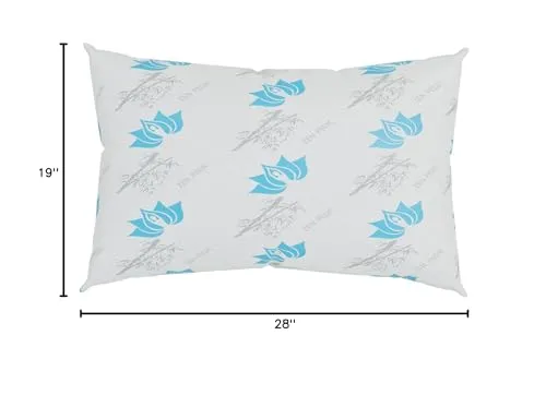Zen Pedic Shredded Memory Foam Pillow for Side Back Stomach Sleepers Bed Pillows with Breathable Washable Cool Zipper Closure Cover