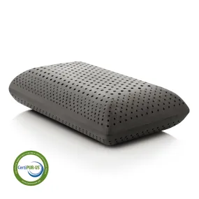 Zoned Dough®   Bamboo Charcoal, Mid Loft Plush Pillow- King